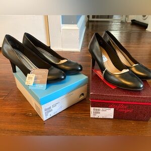 NWT dexflex comfort black pumps size 7